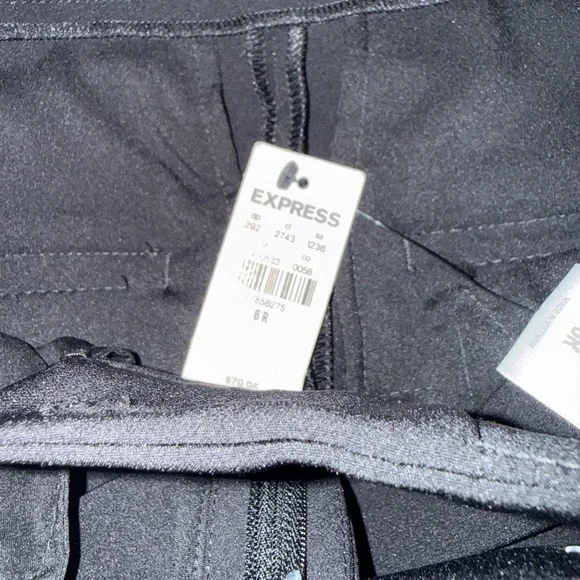 Express Women's size 6R editor relaxed mid rise trousers. NWT - Picture 7 of 9